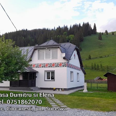 Casa Dumitru si Elena Ciocanesti Bucovina Cameră foto