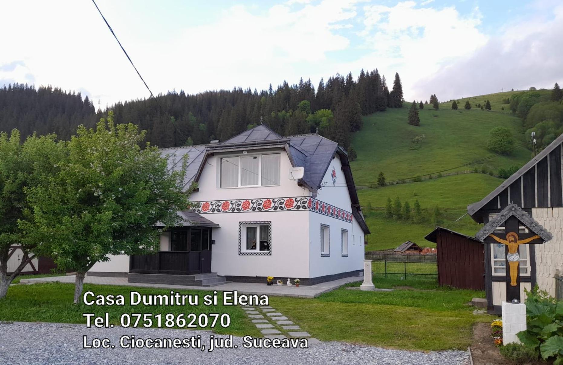 Casa Dumitru si Elena Ciocanesti Bucovina Cameră foto